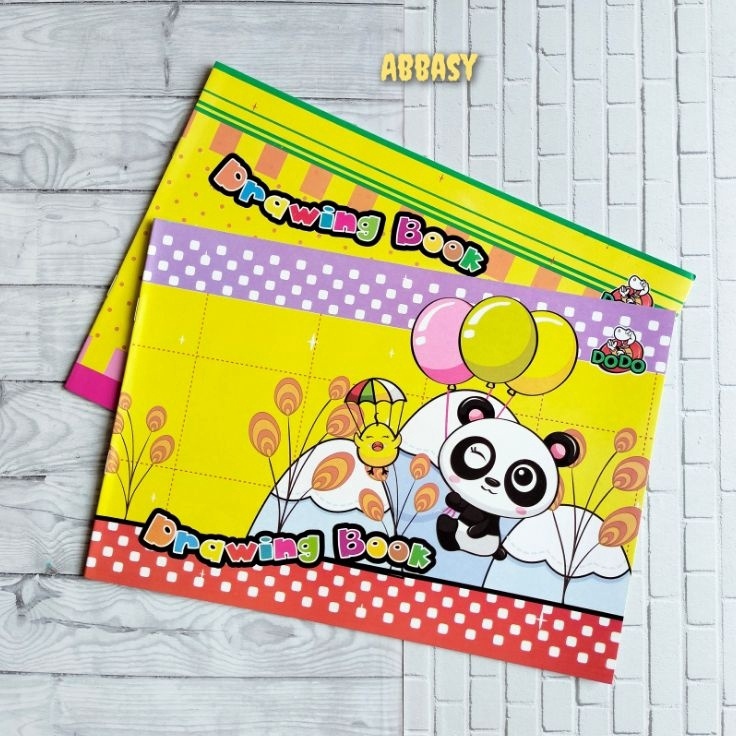 

Model Keren Buku Gambar Drawing Book Kecil DoDo murah isi 25 buku