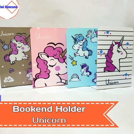 

Flash Update Pembatas Buku Besi Bookend Holder Book Stand Unicorn