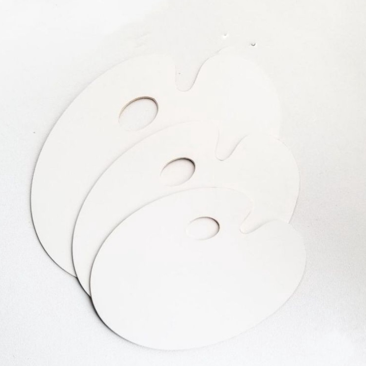 

Hemat Terbatas WOOD PAINTING PALLETE PALET LUKIS KAYU PIRING TEMPAT CAT WARNA