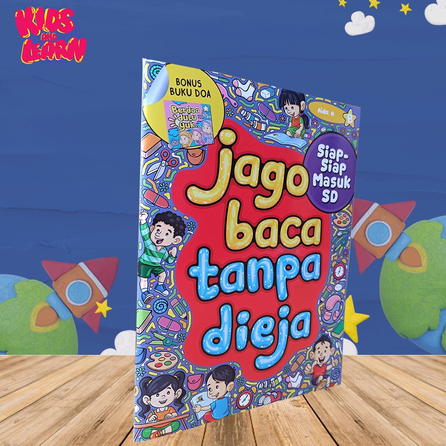 Hadir Hebat  Buku Aktivitas Anak Belajar Membaca Baca Jago Baca Anak Tk Paud