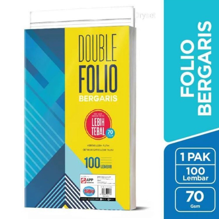 

Update Menarik Kertas Double Folio Bergaris Sinar Dunia 1 Lembar