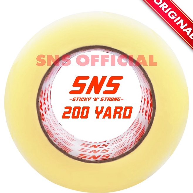 

Murah Berkualitas LAKBAN BENING COKLAT 2 YARD x 45mm SNS Sticky N Strong