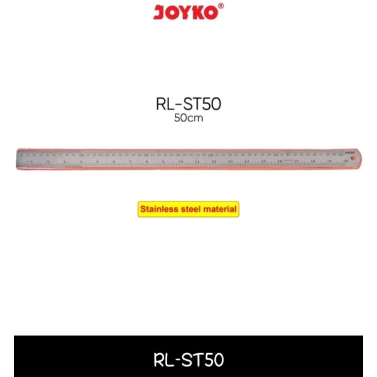 

Grosir Khusus Penggaris Besi Joyko 5 cm Rulles Stainless
