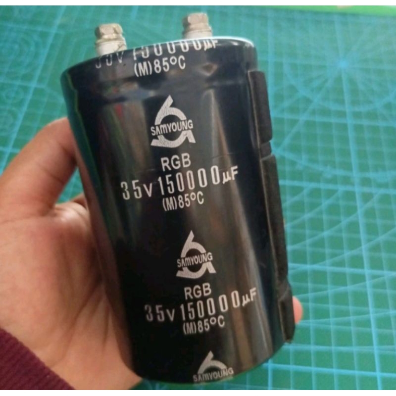 ELCO JUMBO 35V 150000UF ORIGINAL