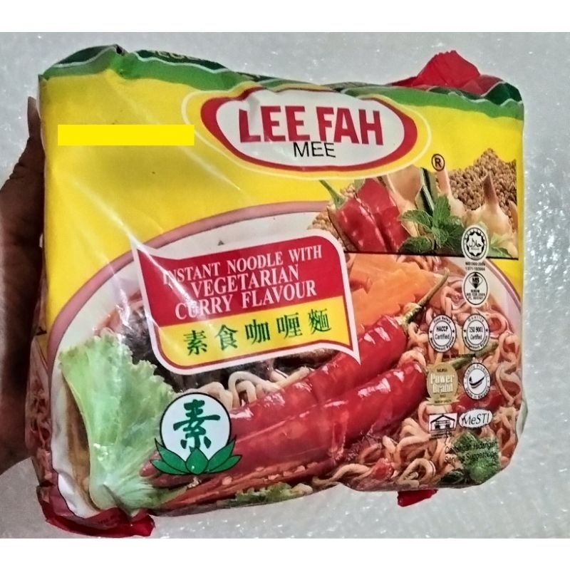 

LEE FAH MEE CURRY / Lee Fah Mee Kari / Mie Vegetarian / Instan noodles / Mi Vegetarian / Vegan food / Mie Malaysia