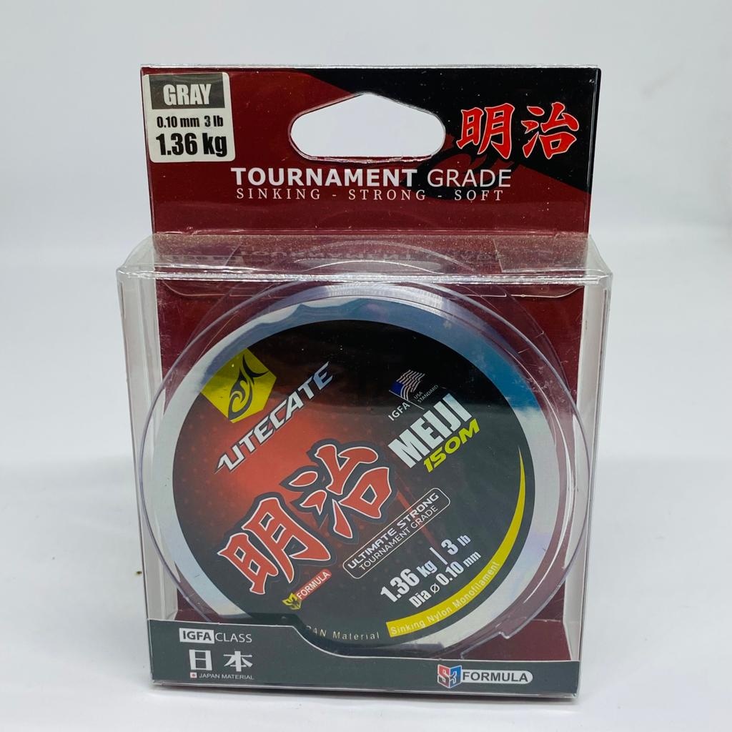 Senar pancing Monofilamen UTECATE MEIJI 150m