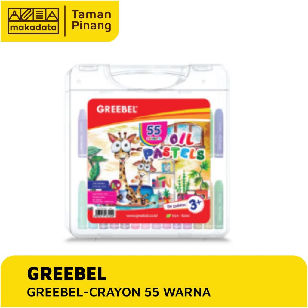 

CRAYON / OIL PASTEL GREEBEL ISI 55 WARNA (1 PCS)
