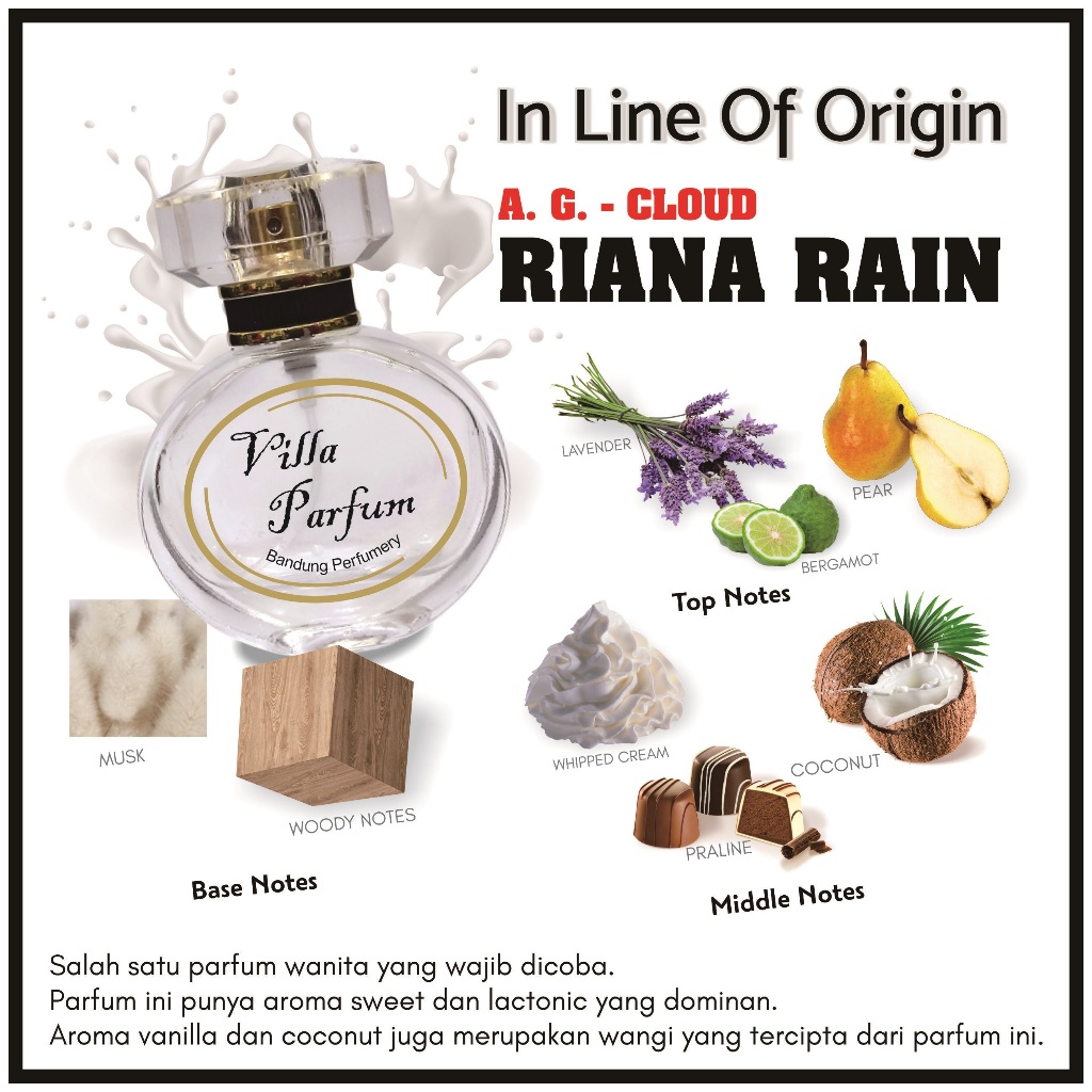 Parfum Ariana - Cloud (Riana Rain)villaparfum