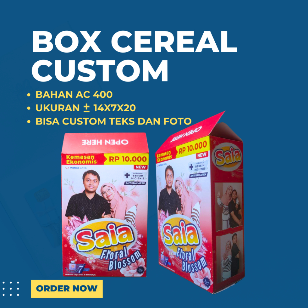 

CEREAL BOX / GIFTBOX CUSTOM