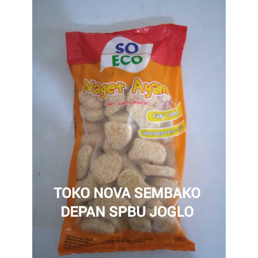 

NUGGET AYAM SO ECO 1000gr