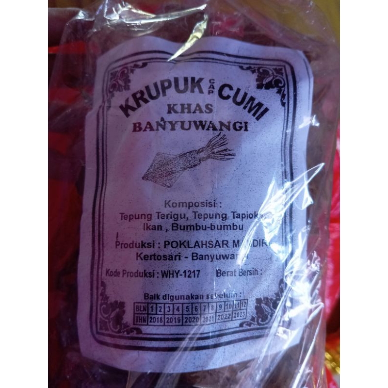 

Kerupuk Cumi