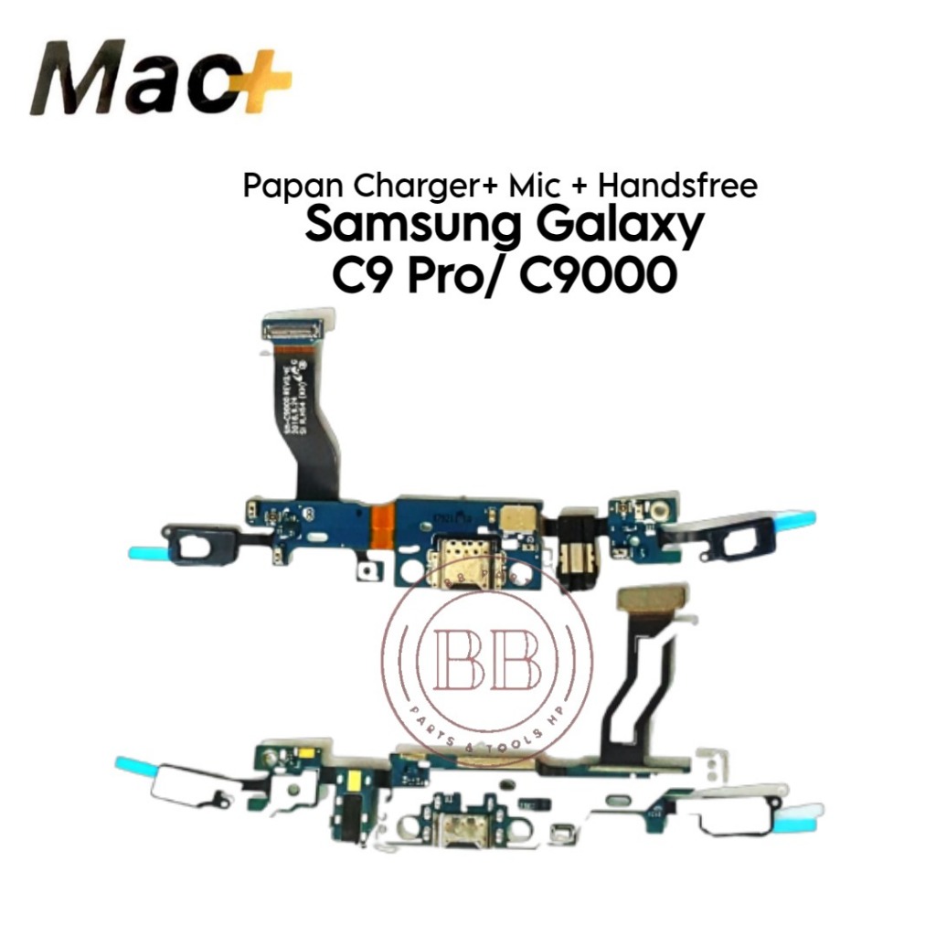 Flexible Papan Konektor PCB Charger Mic Handsfree Samsung Galaxy C9 Pro / C9000 / SM-C9000 / SM-C900