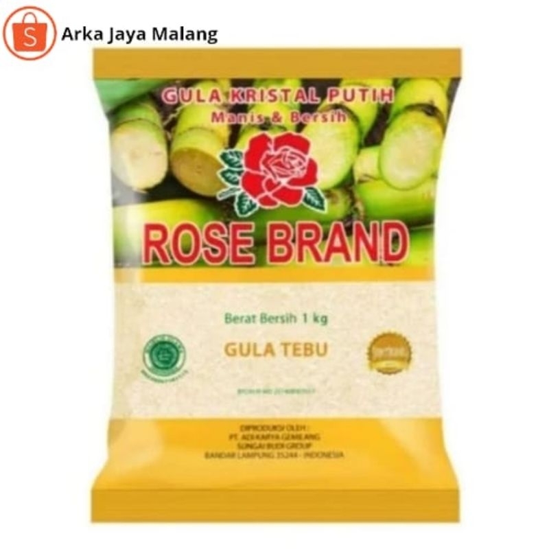 

Gula Pasir Premium Rose Brand Kemasan 1 Kg