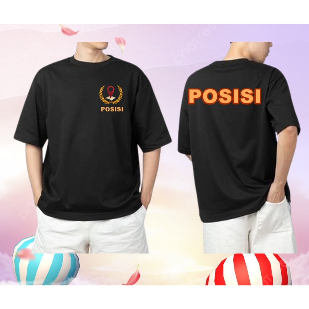 kaos pria kaos t-shirt plesetan polisi posisi luur maps murah terbaik terlaris bagus kaos lulu-lucua