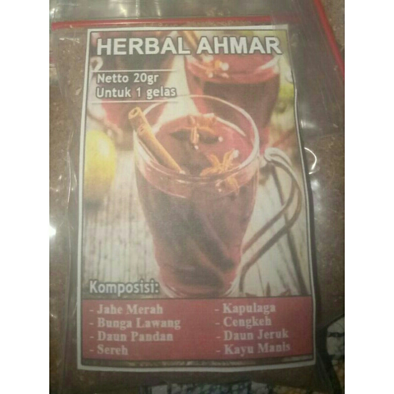 

herbal ahmar sashet