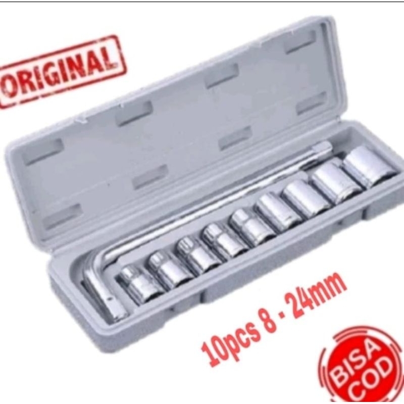 Kunci Shock VICTORY 10PCs 8-24mm