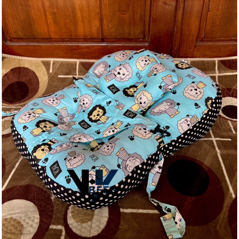 3in1 Sofa Bayi newborn Sofa Bayi Jumbo Premium/Sofa Duduk Bayi/Sofa Bayi Sabuk pengaman/Sofa Bayi Ge