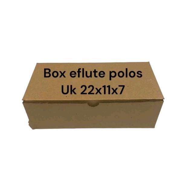

Box eflute polos uk 22x11x7