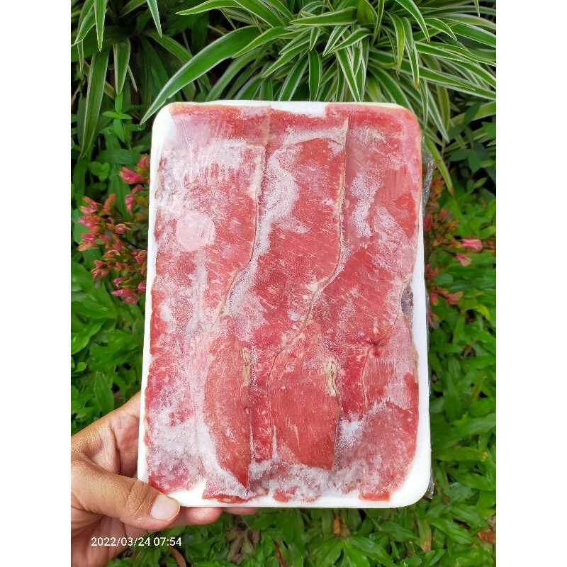 

Beef slice low fat 500gr