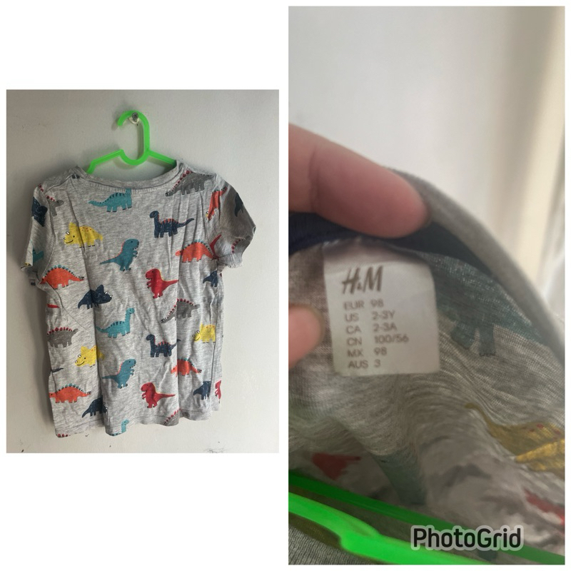 kaos anak hnm preloved