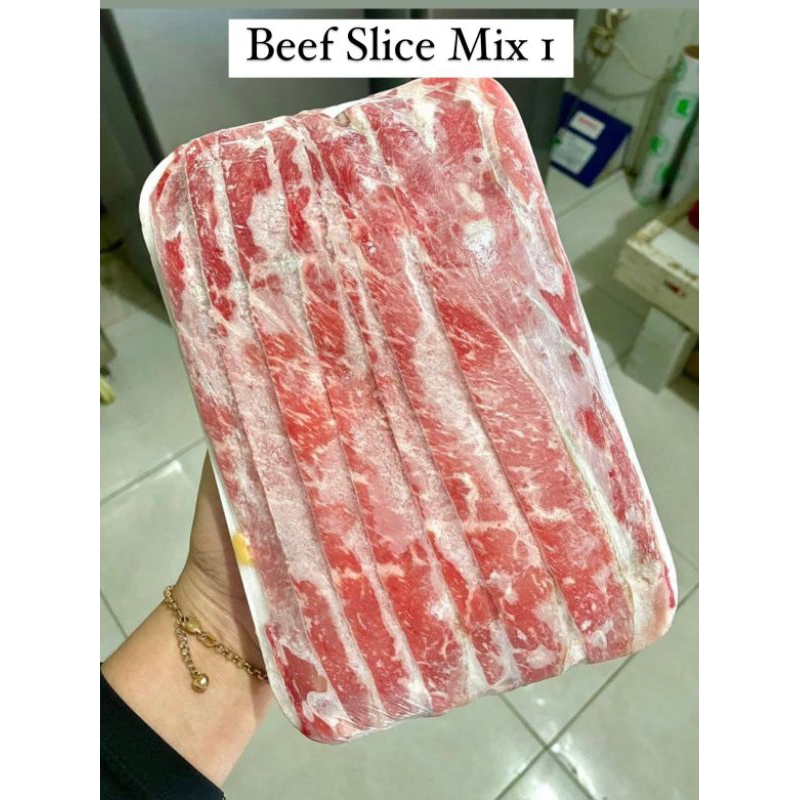 

beff slice mix fat 500gr