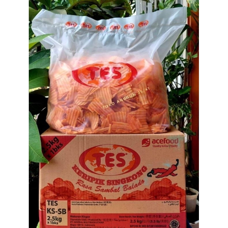 

TES kripik singkong balado 500gr