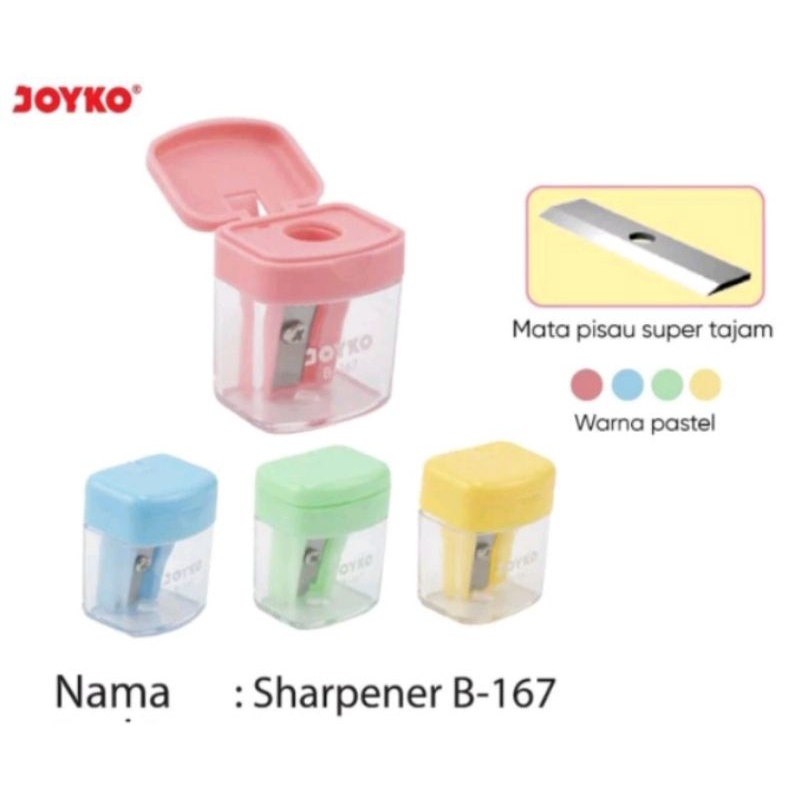 

Rautan Joyko Model Sharpener / Rautan Pensil Joyko