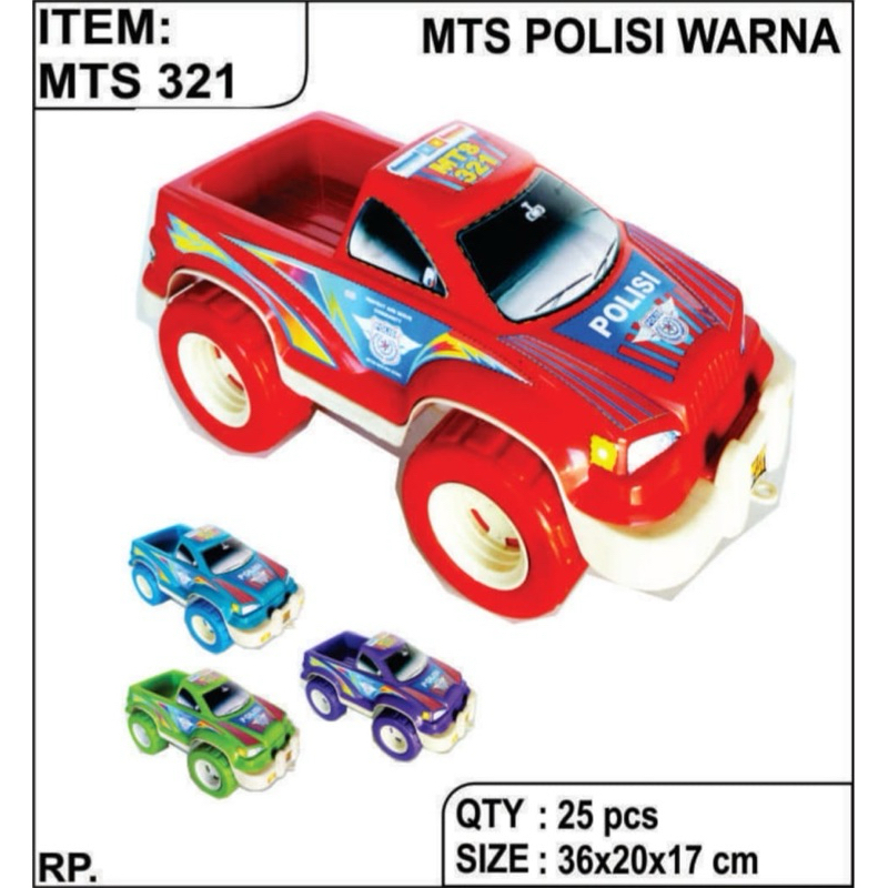 MOBIL MTS 321 HITAM 321 WARNA 322 HITAM 322 WARNA / CAR OFFROAD / MAINAN