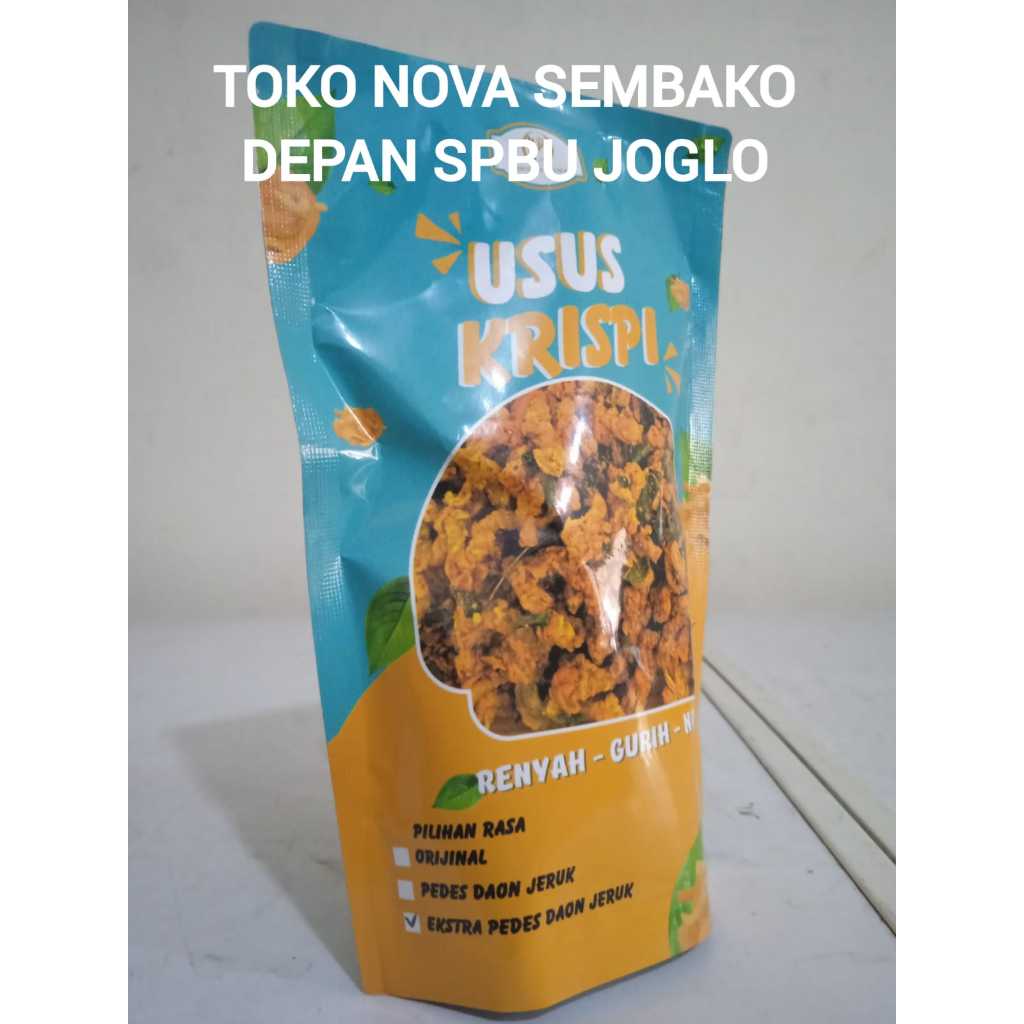 

USUS KRISPI EKSTRA PEDES 150gr RENYAH - GURIH - NAGIH