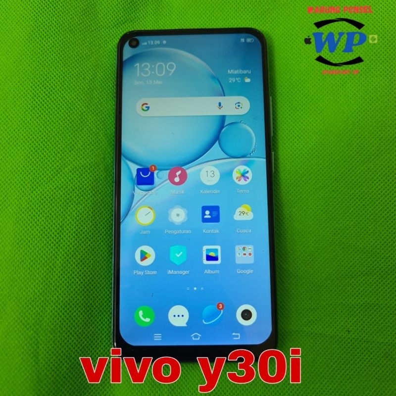 LCD PLUS FRAME VIVO Y30I ORI COPOTAN NORMAL GARANSI TES