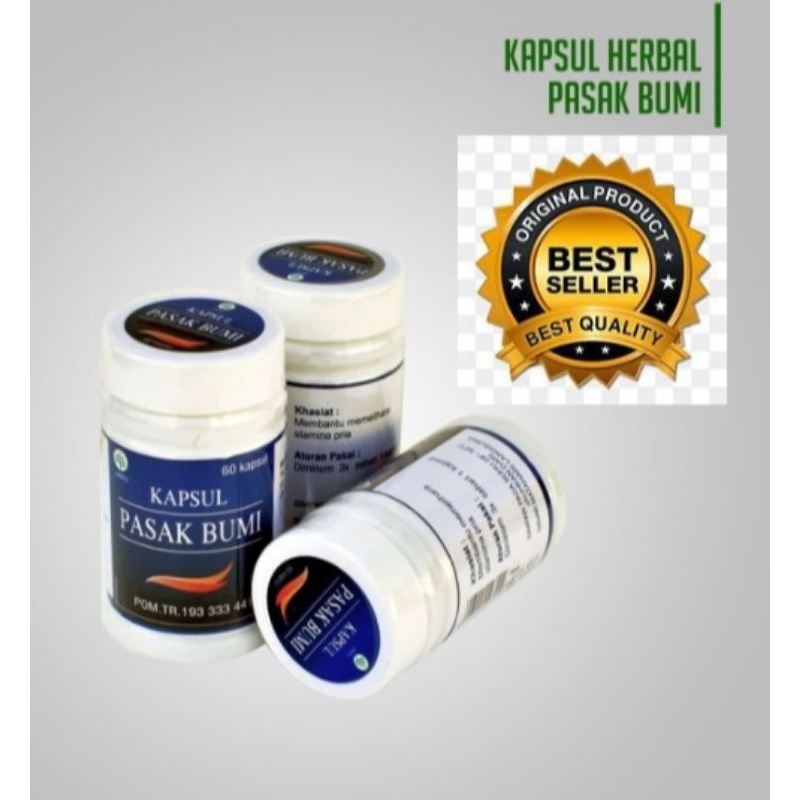 Kapsul Pasak Bumi Al Ghuroba isi 60kapsul, BPOM RI, Penambah stamina