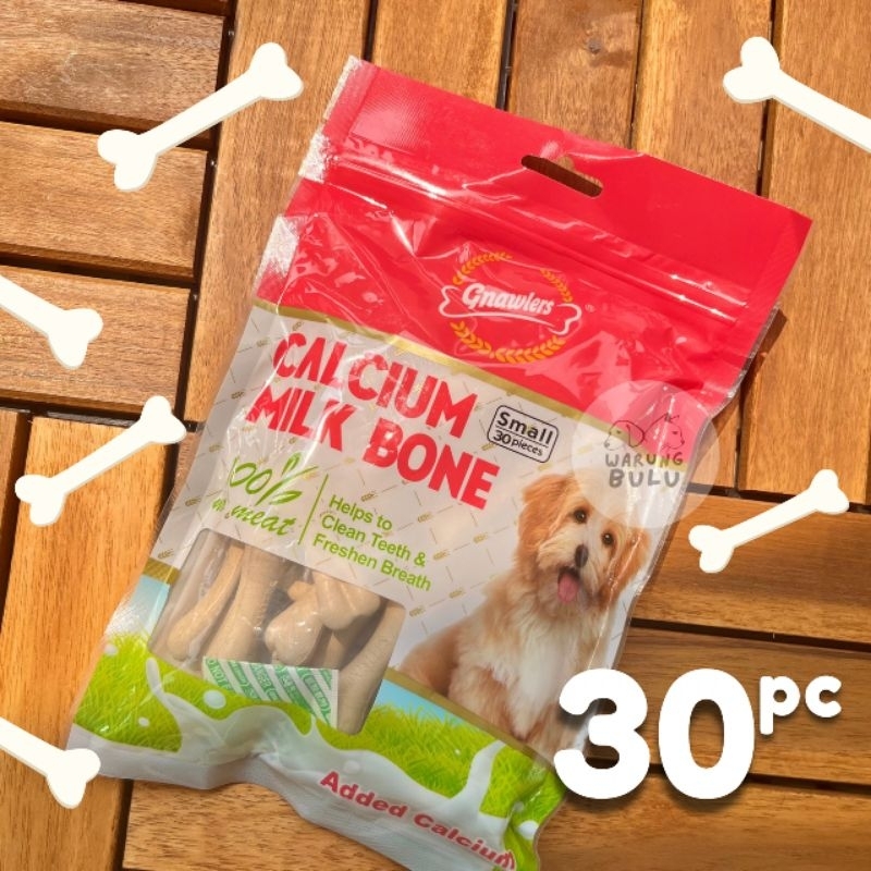 Calcium Milk Bone 270 gram | Snack Anjing Import | Cemilan Anjing Kalsium Susu | Snack Taming Treats