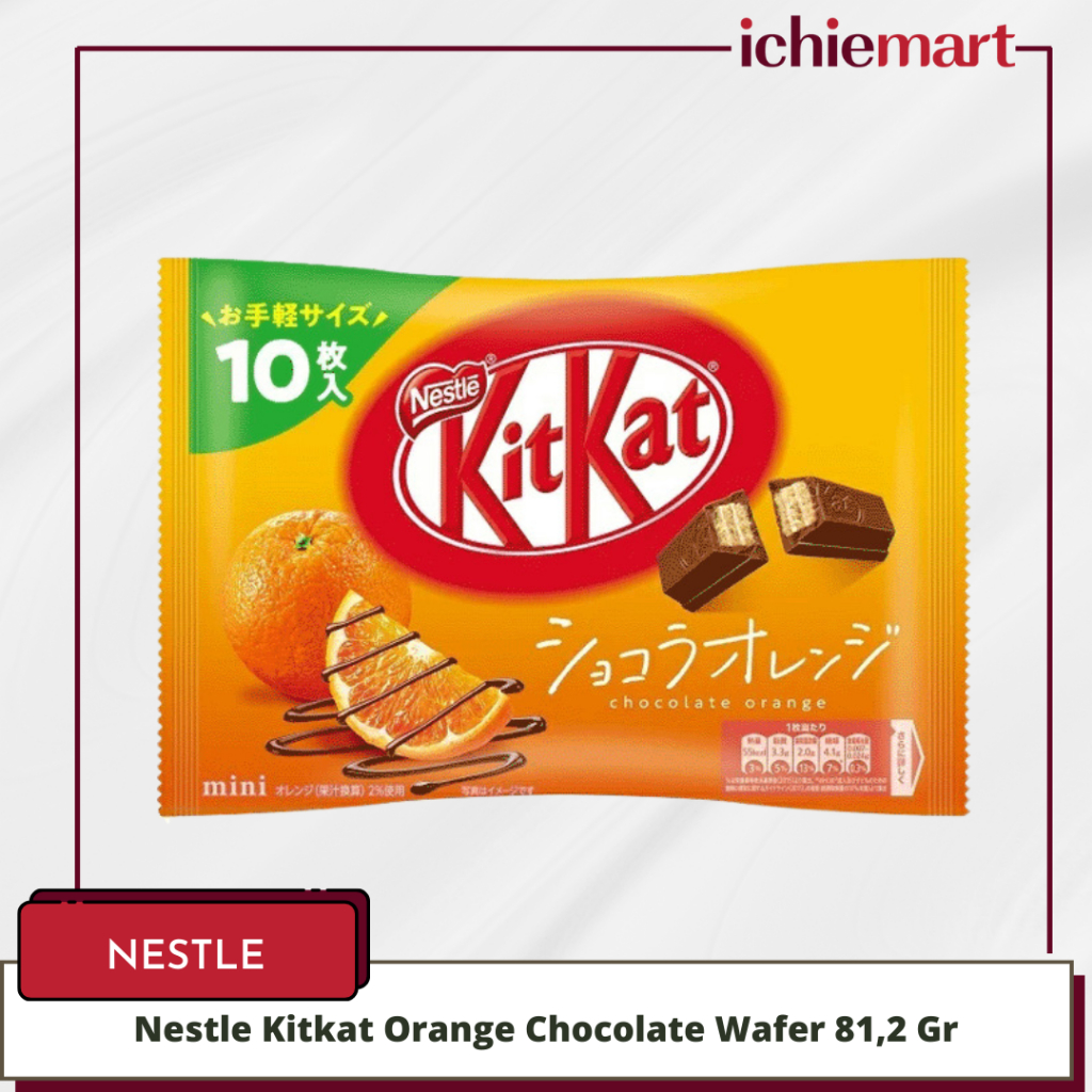 

Kitkat Orange Chocolate Wafer 81,2 Gr