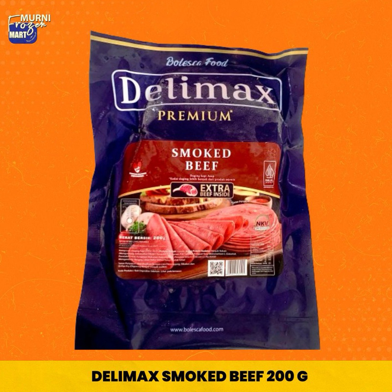 

Delimax Premium Smoked Beef 200 G