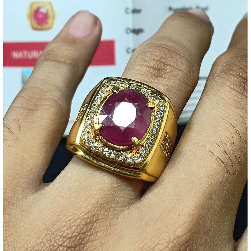 KUALITAS TERPERCAYA BATU RUBY MADAGASKAR ASLI NATURAL LENGKAP DENGAN SERTIFIKAT LAB SIAP PAKAI