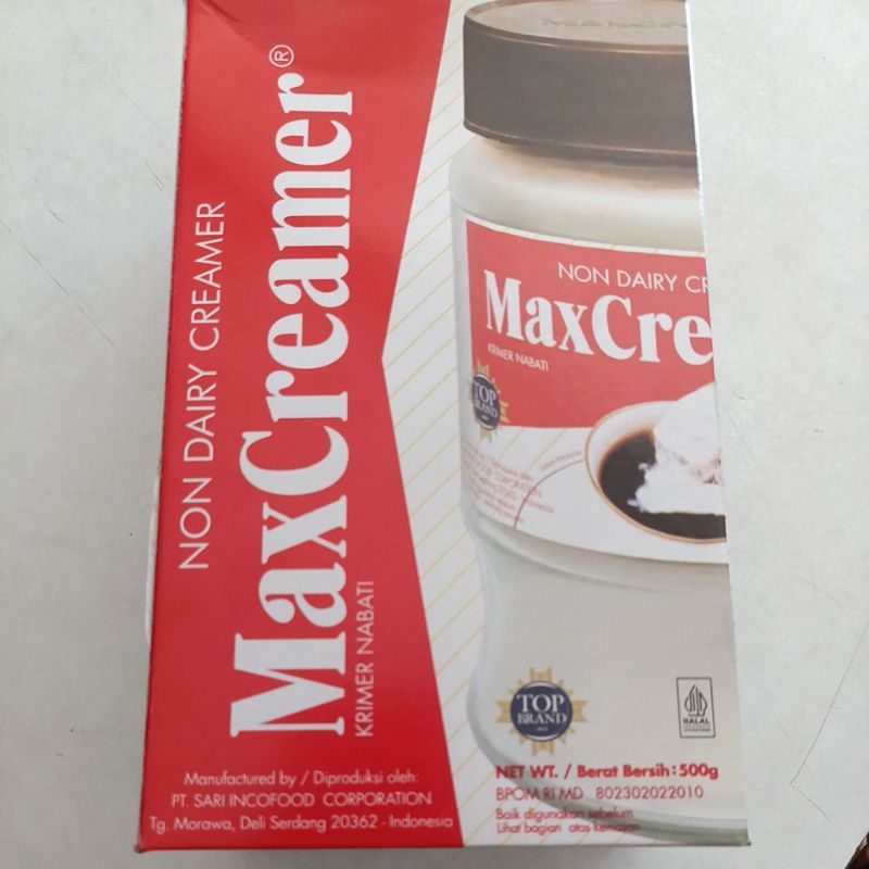 

Max Creamer 500gram MaxCreamer