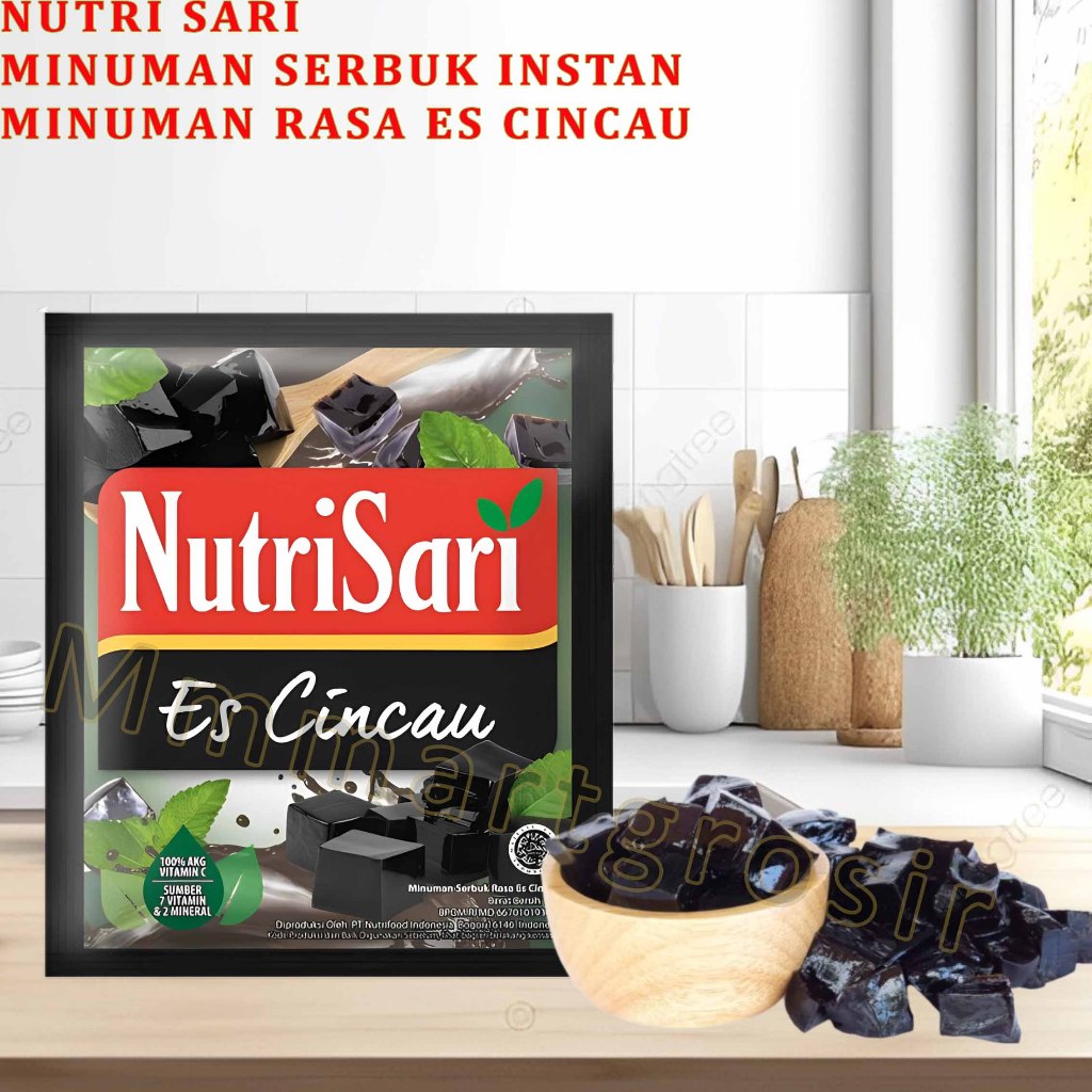 

Nutrisari / Minuman Serbuk Instan / Minuman Rasa Cincau / 11grx10pcs