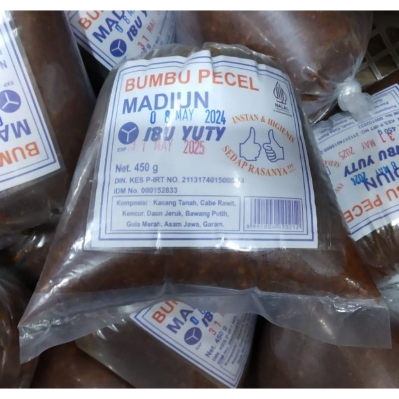 

Bumbu Pecel Madiun Ibu Yuty 450 gram