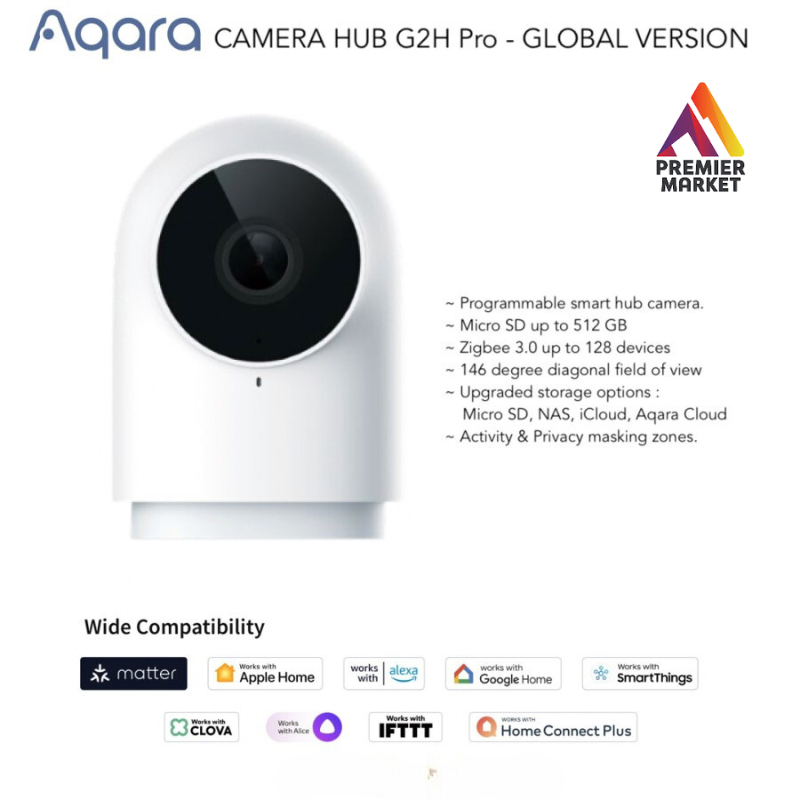 CCTV Aqara G2H-Pro Smart camera hub Image recognition versi Global