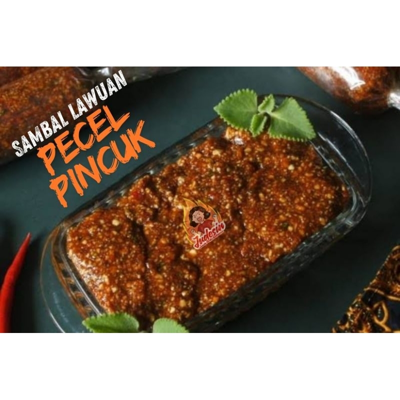 

JUDESIN SAMBAL LAWUAN PECEL PINCUK ISTIMEWA PREMIUM PRAKTIS SIAP SAJI 1/4kg