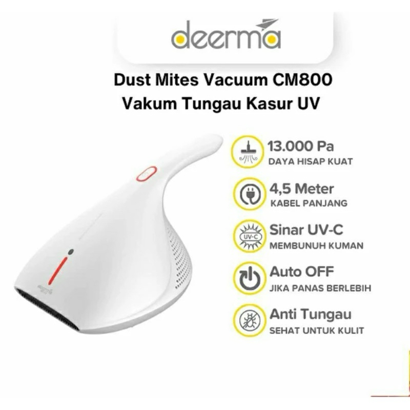 Deerma dust mite vacuum cleaner cm800
