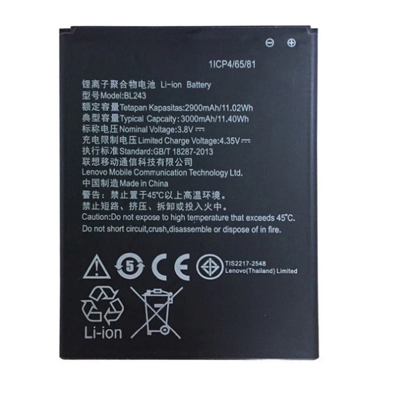 BATRE BATRE LENOVO BL243 A700 A7700 A770+