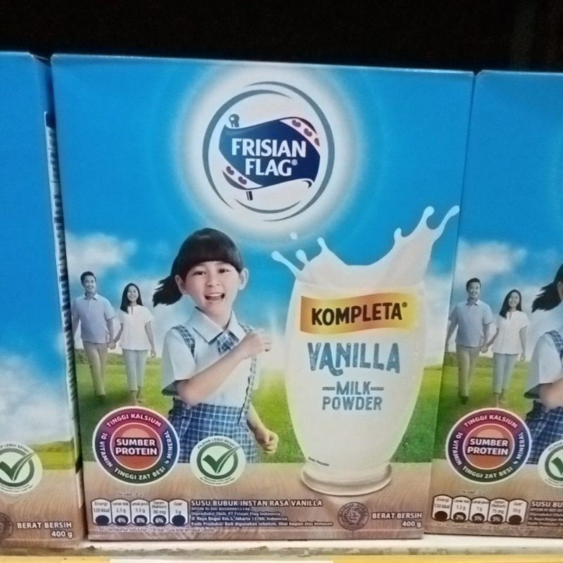 

FRISIAN FLAG KOMPLETA RASA VANILA 400gr