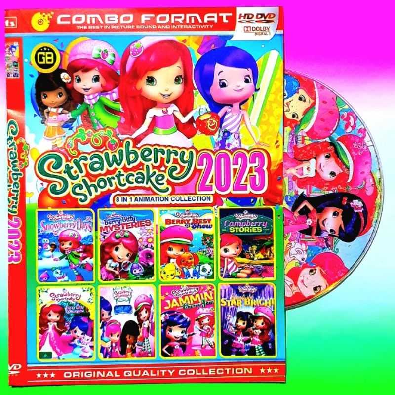 KASET FILM STROWBERRY SHORTCAKE - FILM ANAK PEREMPUAN-FILM ANAK KECIL-KASET KARTUN FILM ANAK ANAK-KA