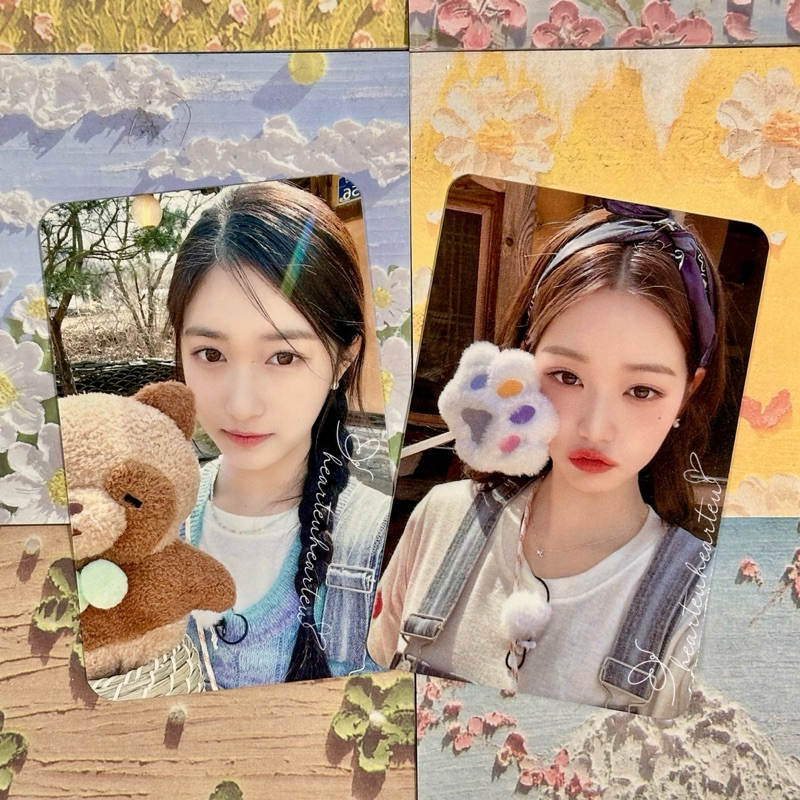 hearteuhearteu — [READY STOCK INA] [OFFICIAL] IVE Jang Wonyoung & Leeseo Photocard, from POB Beatroa