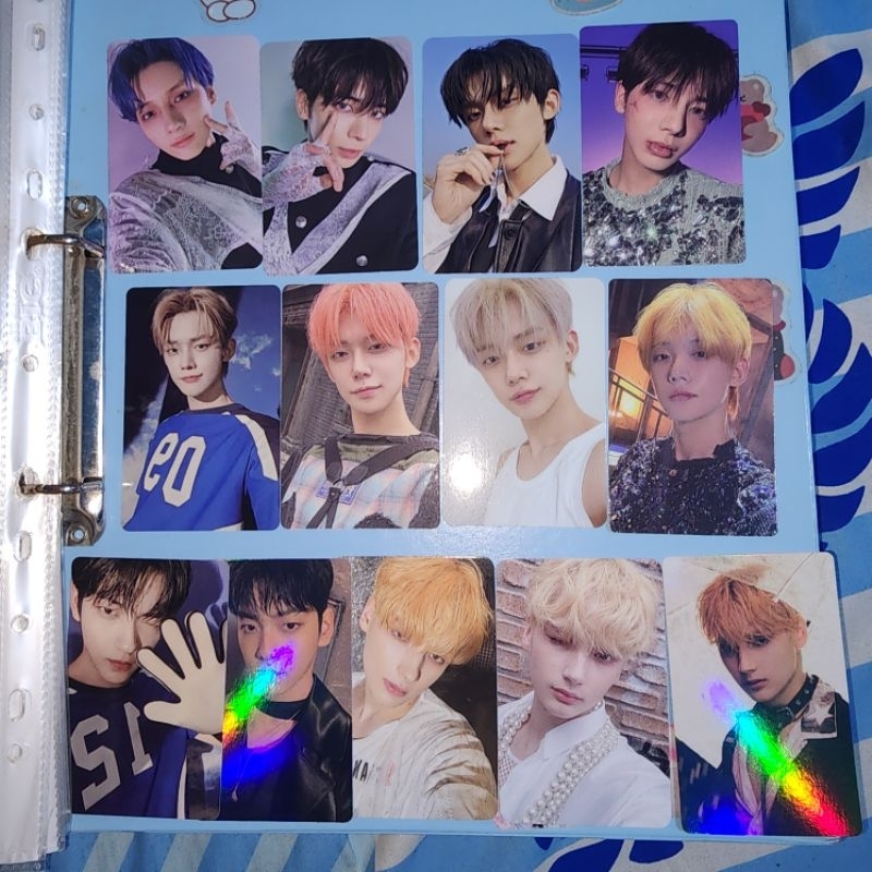 TXT PC SOOBIN YEONJUN TAEHYUN HUENINGKAI ETHEREAL FREEFALL TEAR MOA KIT