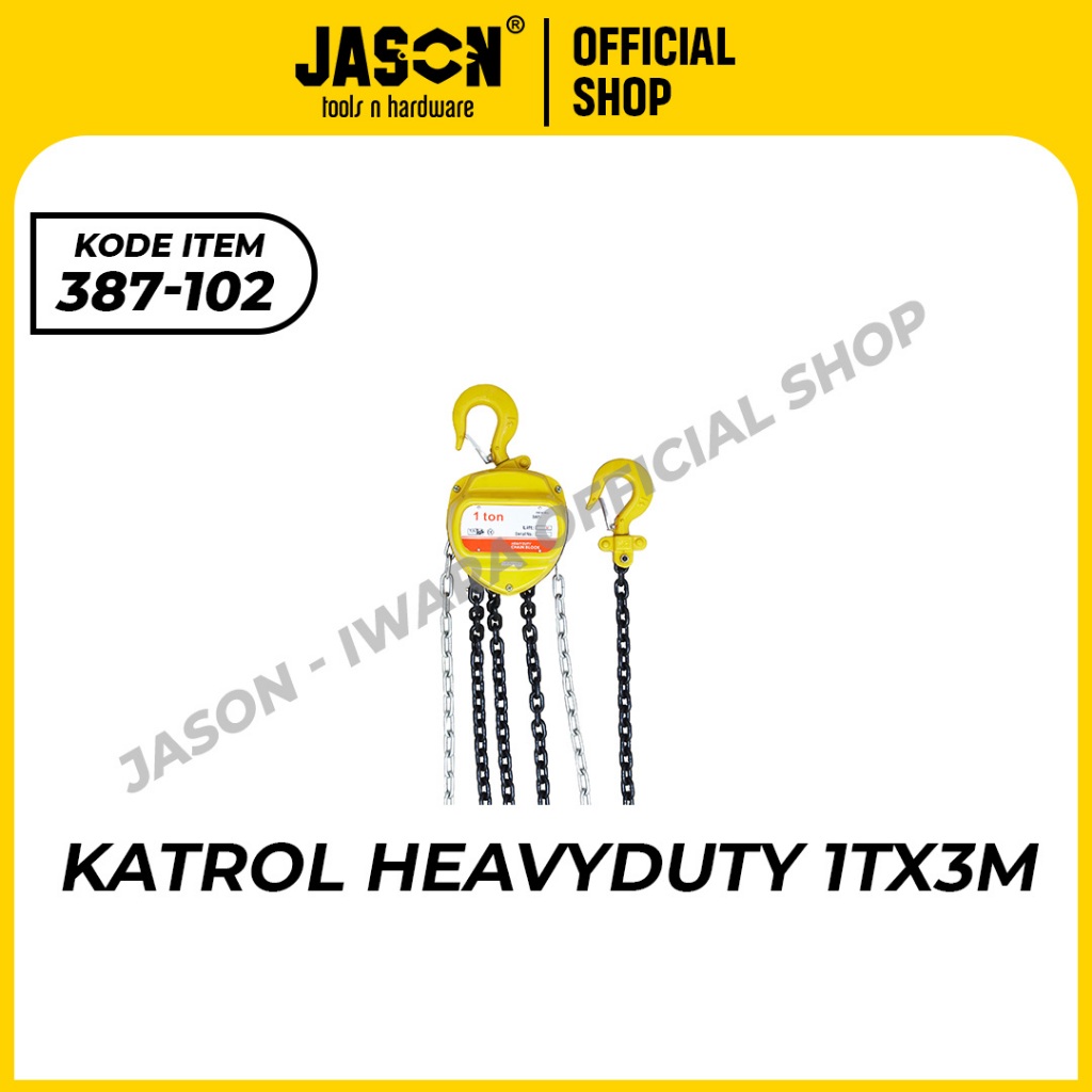 JASON KATROL HEAVYDUTY | CHAIN BLOCK