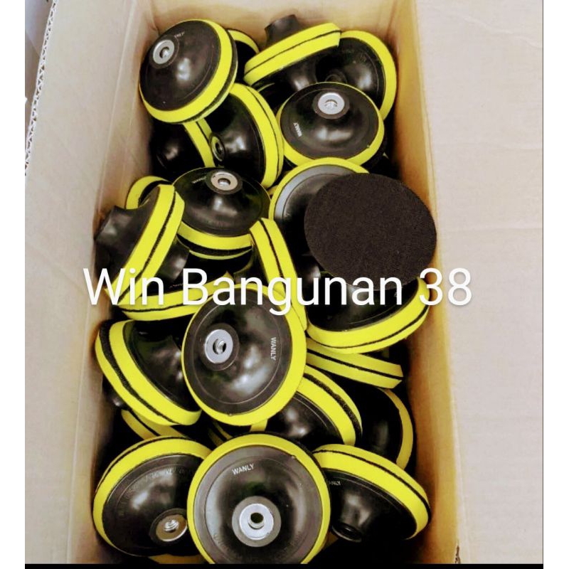 Tatakan Amplas Bulat/Tatakan Amplas Gerinda/Tatakan Amplas Kain Bulat/Perekat Amplas Bulat