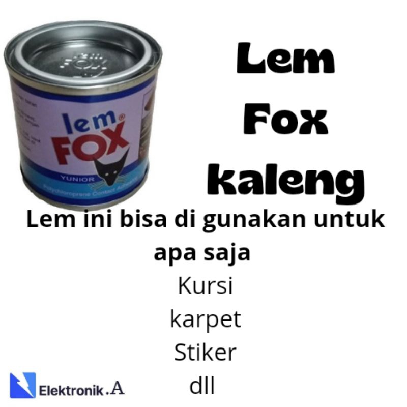 LEM FOX KALENG BIRU