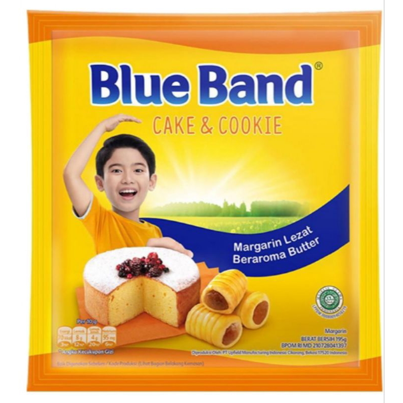 

Blue Band Margarine Cake Cookie Sachet 200 g